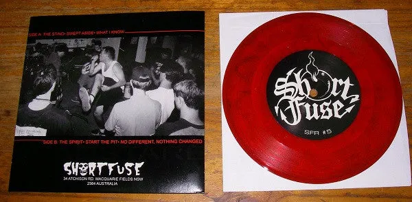 Shortfuse Deadstare EP 7" rød brukt hardcore