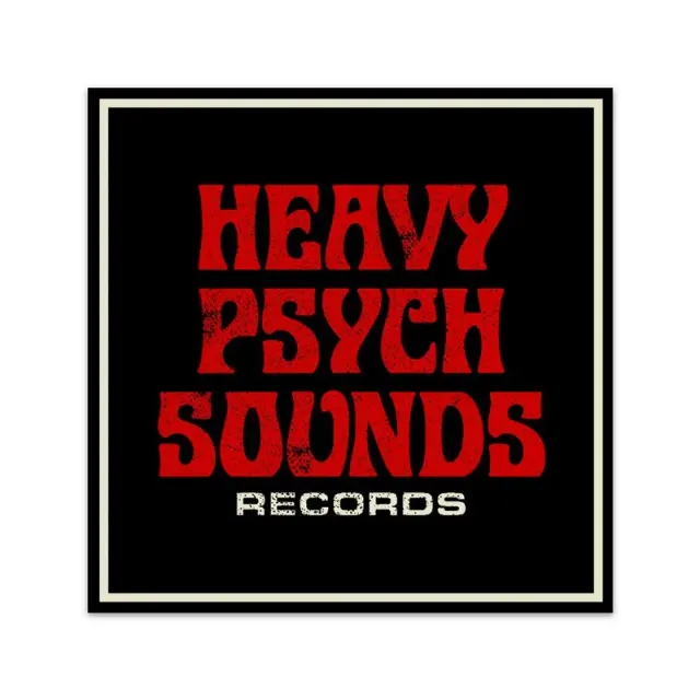 Heavy Psych Sounds #04 patch svart/rød/hvit brodert