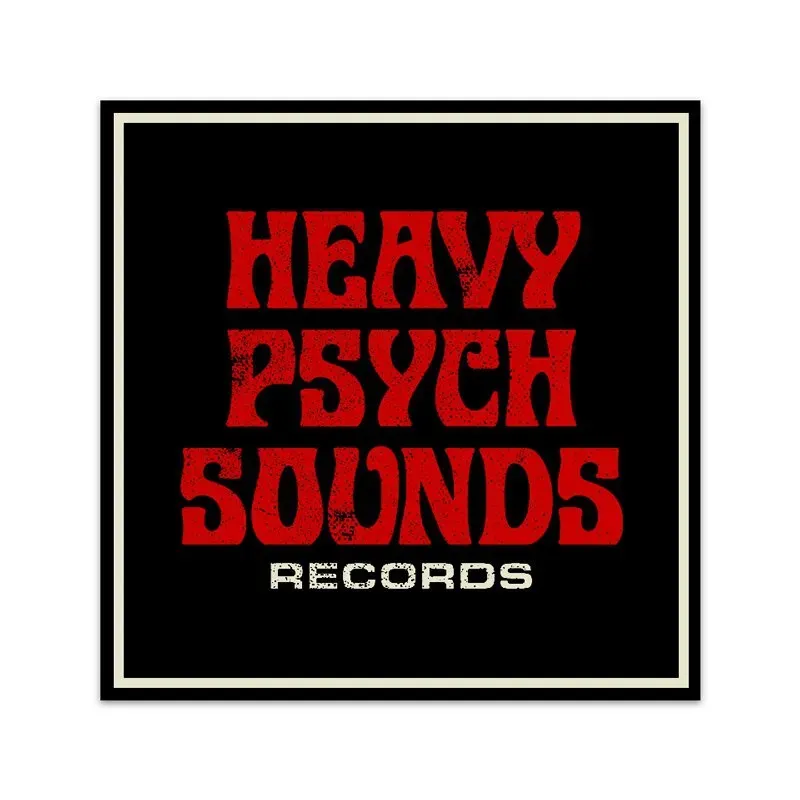Heavy Psych Sounds #04 patch svart/rød/hvit brodert