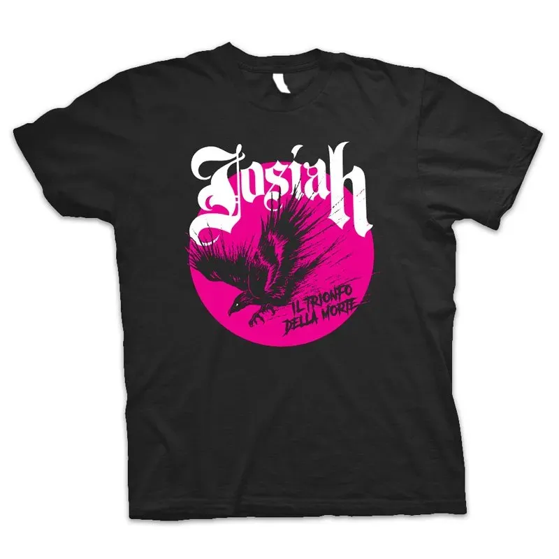 Josiah #01 svart t-skjorte bandmerch bomull