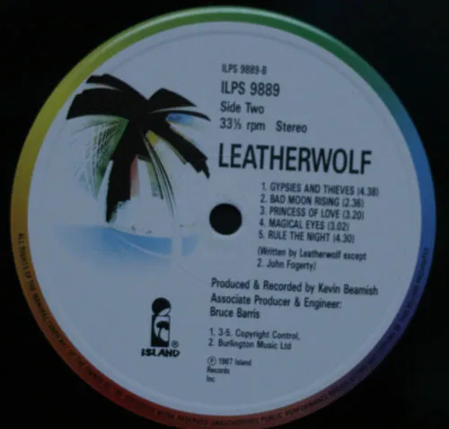 Leatherwolf Leatherwolf LP vinyl brukt heavy metal
