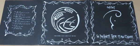 Antisect In Darkness, There Is No Choice LP brukt vinyl 1984