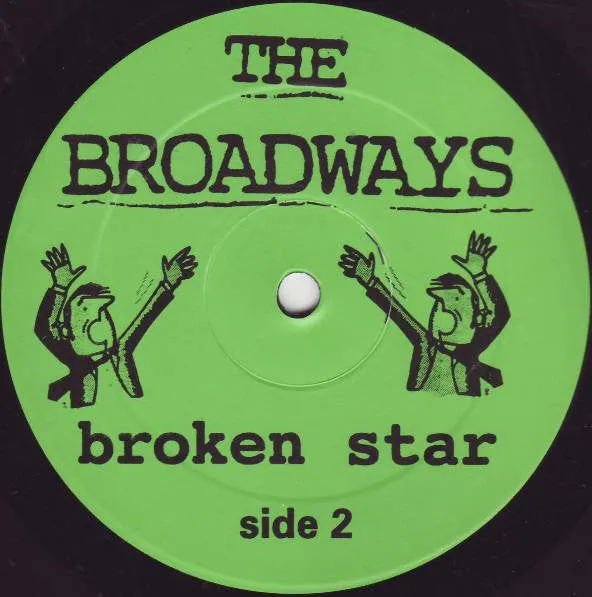 The Broadways Broken Star LP brukt punk