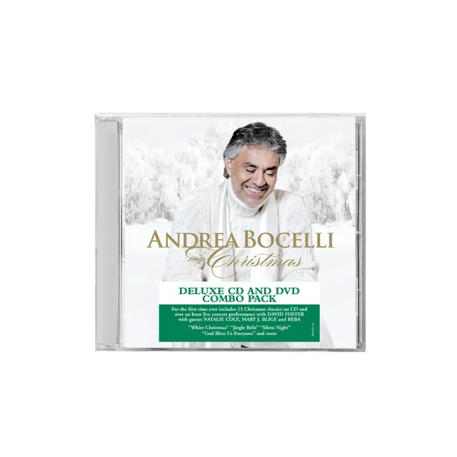 Verve Andrea Bocelli My Christmas Deluxe CD/DVD julealbum