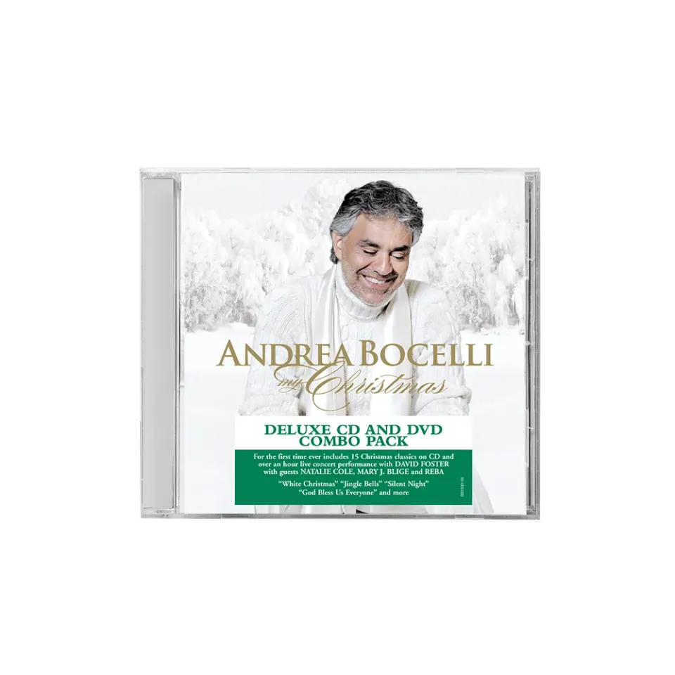 Verve Andrea Bocelli My Christmas Deluxe CD/DVD julealbum
