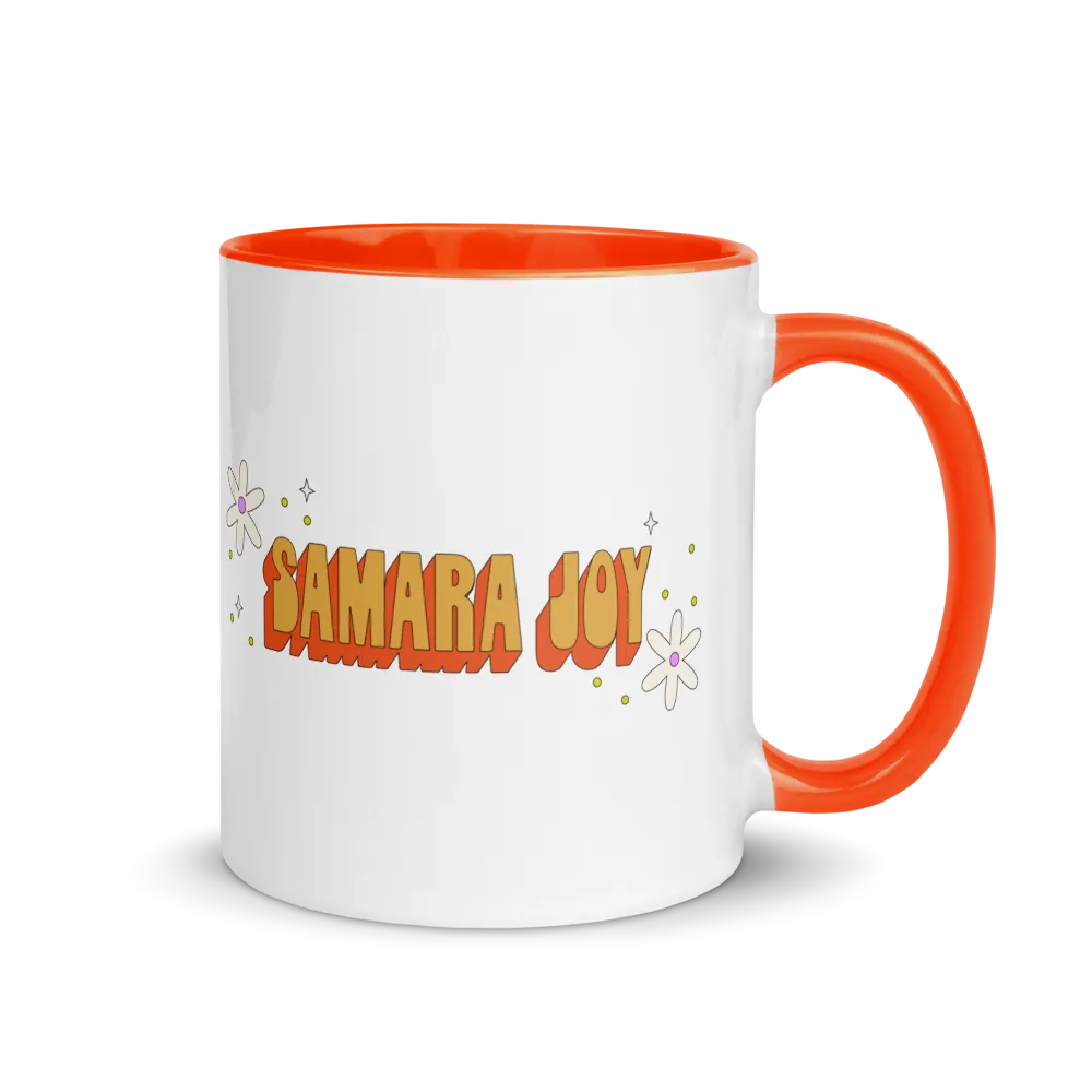 Samara Joy krus keramikk gul 11 oz