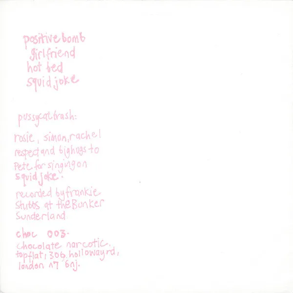 Pussycat Trash Plink Plonk Pink Punk 7" brukt