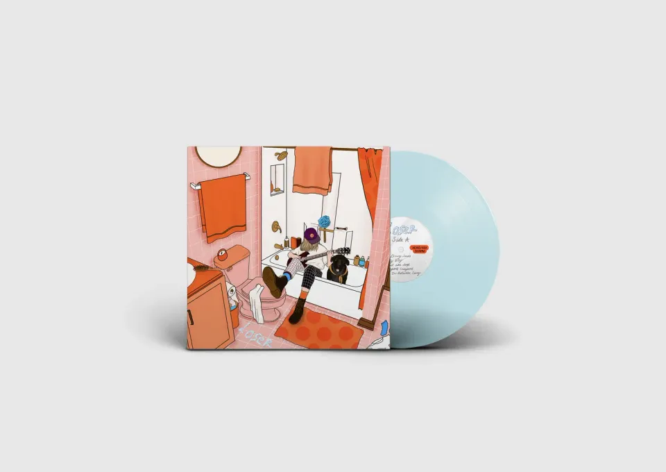 Grumpy Loser vinyl frostblå LP debut