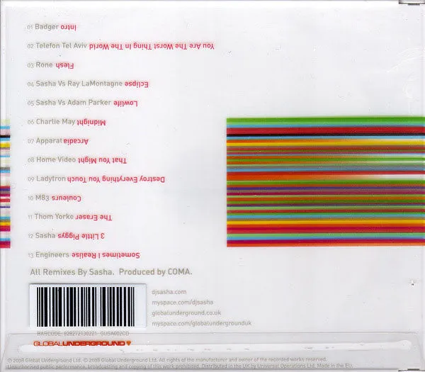 Sasha Invol2ver CD mix brukt house