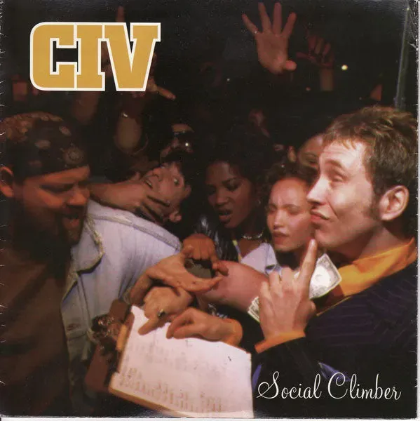 CIV Social Climber 7" vinyl singel brukt hardcore