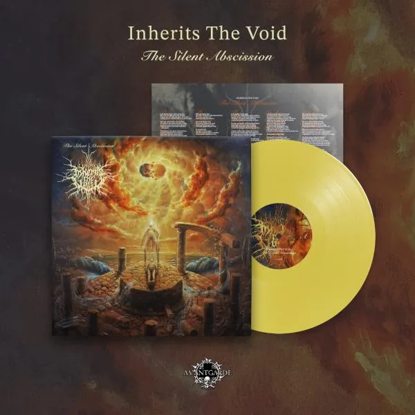 Inherits The Void Silent Abscission LP gul vinyl