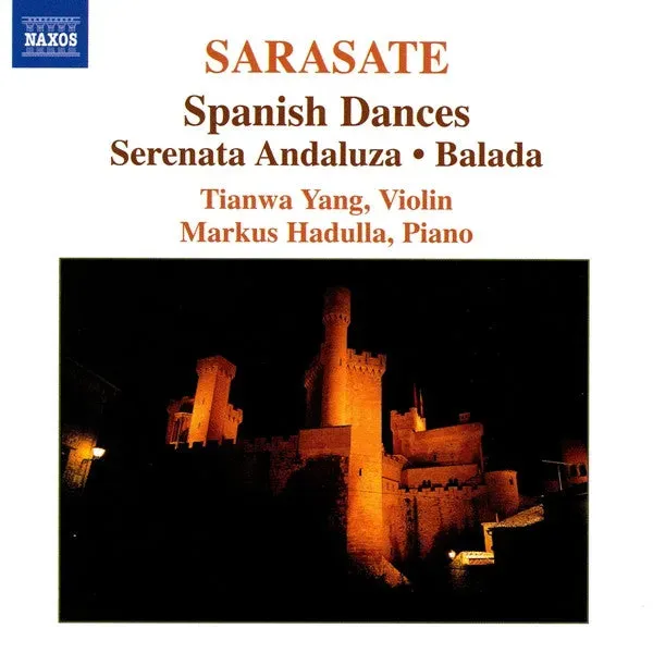 Sarasate Yang Hadulla Spanish Dances CD brukt romantisk