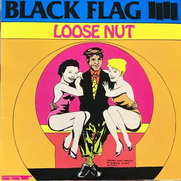 Black Flag Loose Nut LP brukt reissue SST