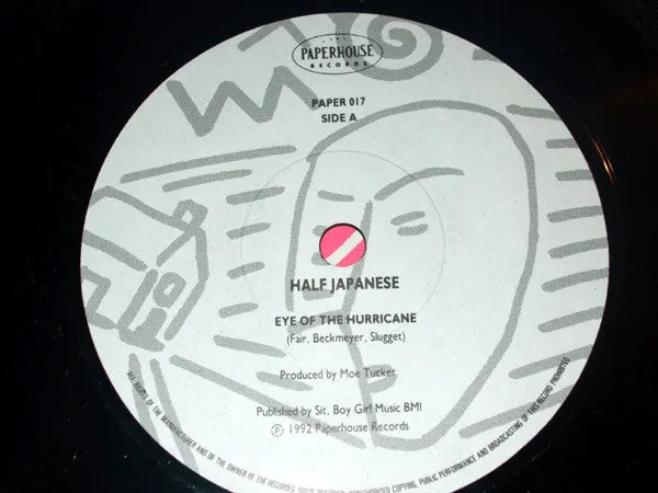 Half Japanese Eye Of The Hurricane 7" singel lo-fi