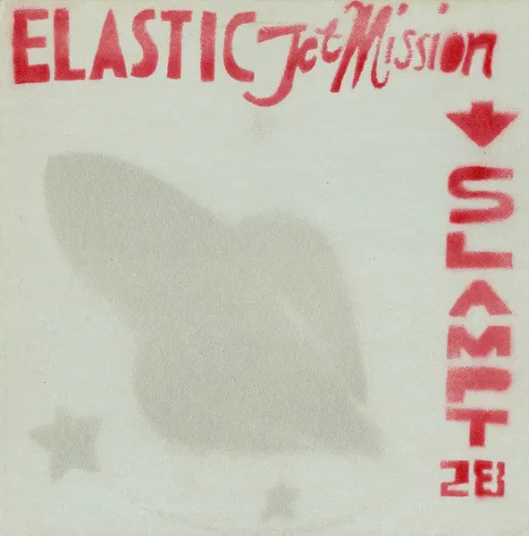 Various Elastic Jet Mission slampt28 vinyl-LP blå brukt