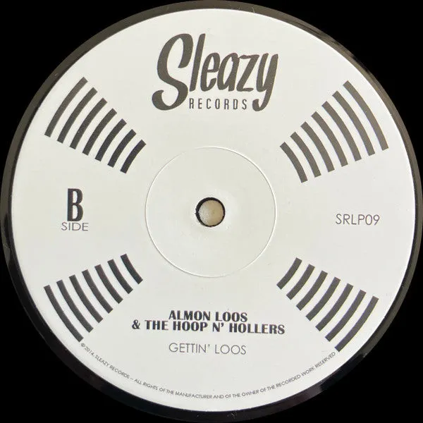 Almon Loos Gettin' Loos LP vinyl rockabilly brukt