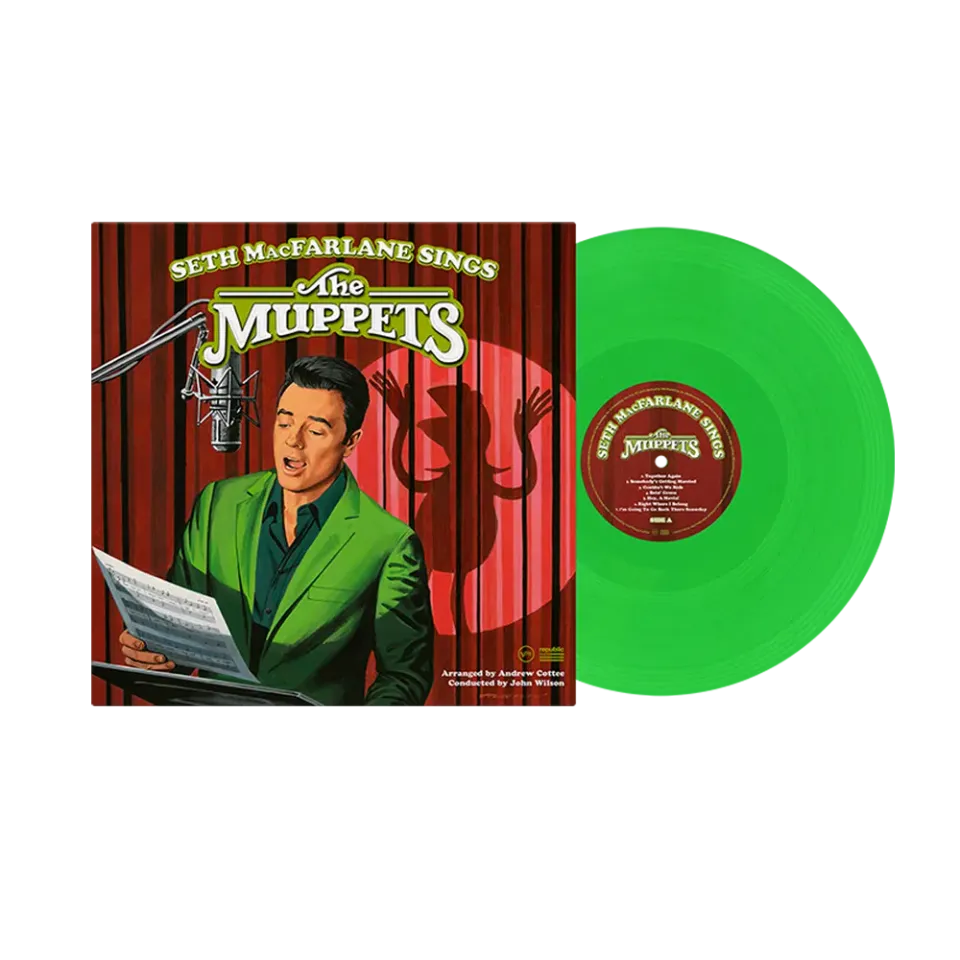 Seth MacFarlane Sings The Muppets Bein’ Green vinylplate LP