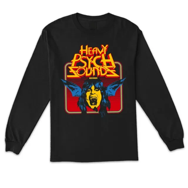 Heavy Psych Sounds #65 longsleeve svart bomull