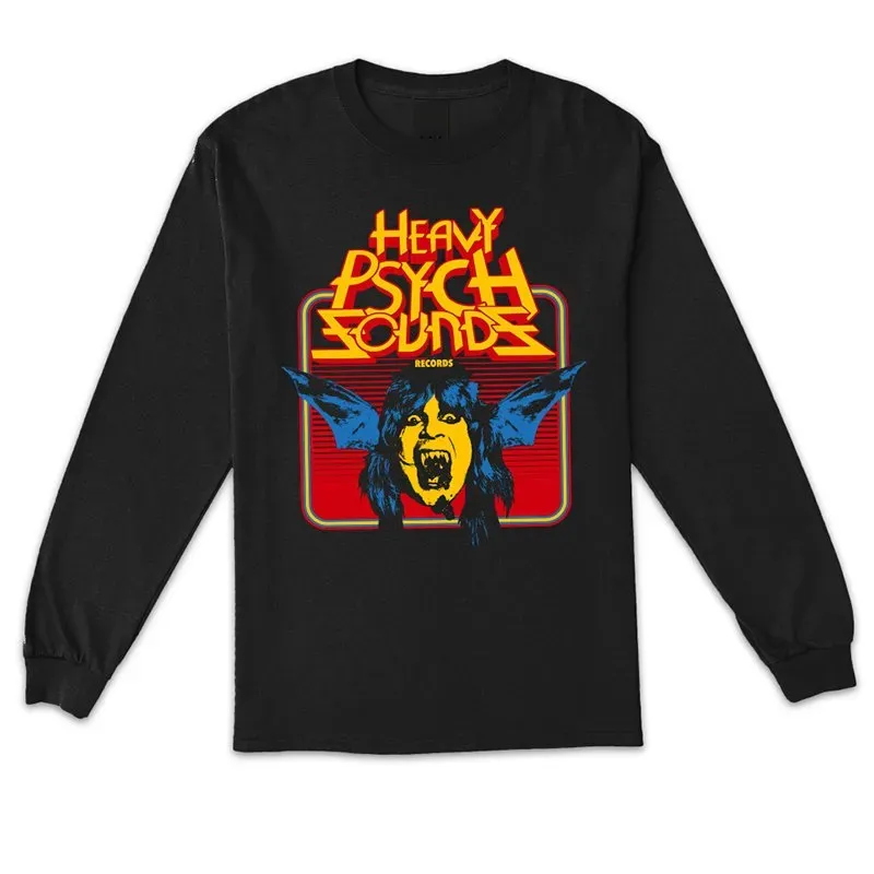 Heavy Psych Sounds #65 longsleeve svart bomull