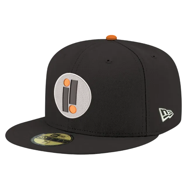 New Era Impulse 59FIFTY fitted caps svart brodert