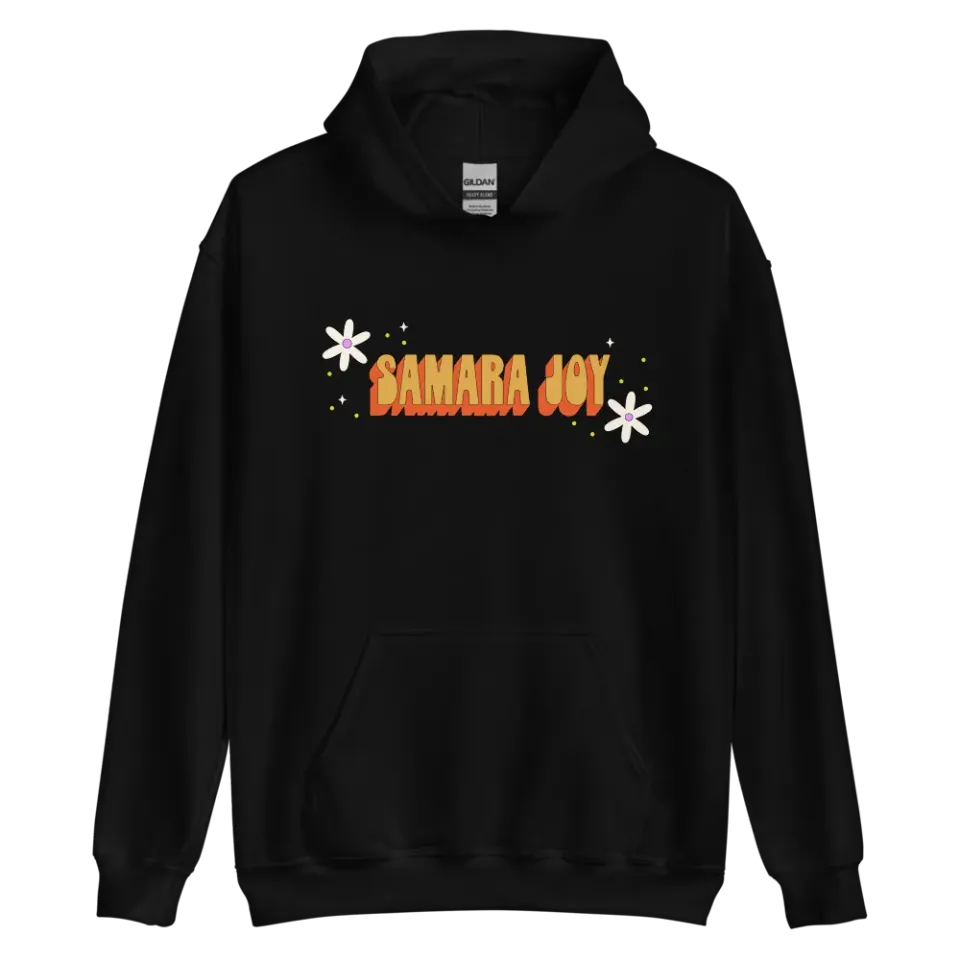 Samara Joy hettegenser sort unisex