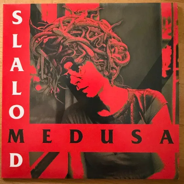 Slalom D Medusa 7" brukt singel grønn vinyl punk