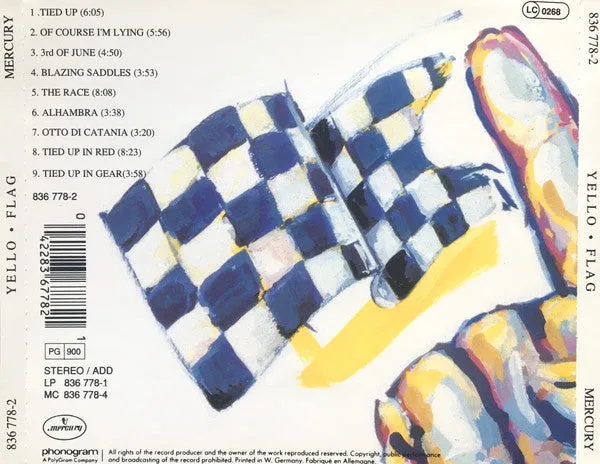 Yello Flag CD brukt album electro