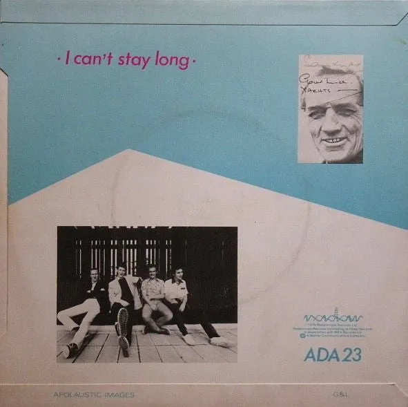 Yachts Look Back In Love 7" vinyl singel brukt blå new wave