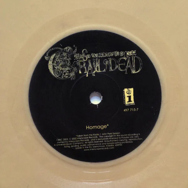 Trail Of Dead Another Morning Stoner 7" singel brukt beige vinyl