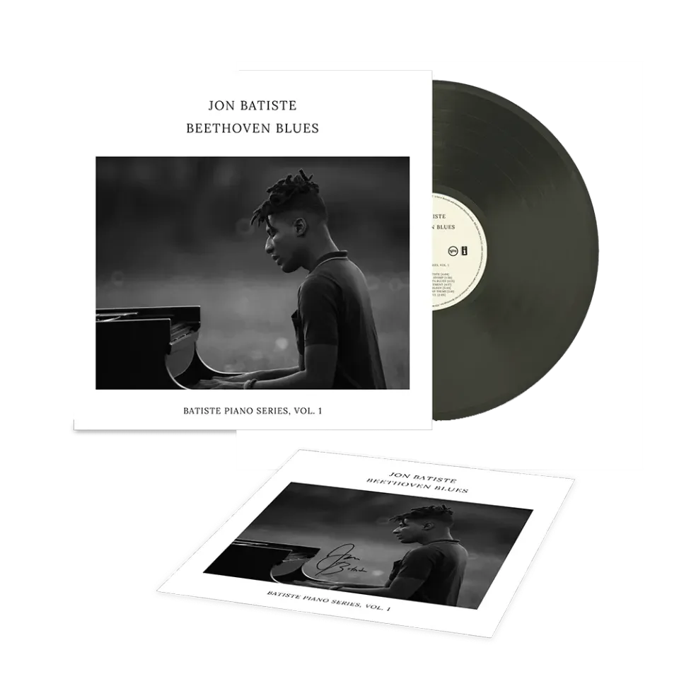 Jon Batiste Beethoven Blues vinylplate translucent black ice signert