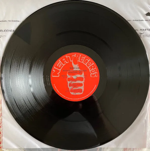 Warfare Mayhem Fuckin' Mayhem LP brukt VG+ speed metal