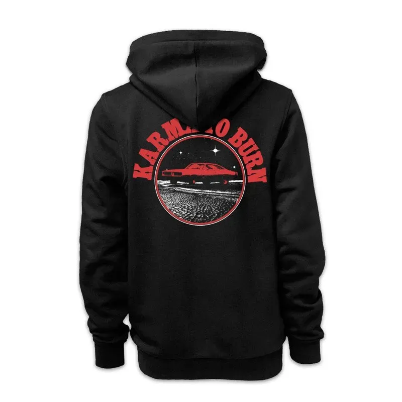 Karma To Burn 02 Hettegenser svart zip