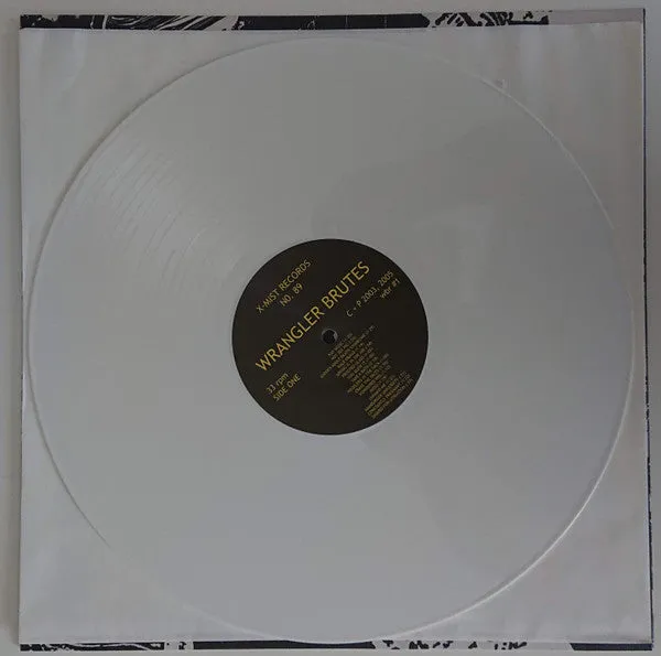 Wrangler Brutes Tape LP hvit vinyl brukt LTD 200