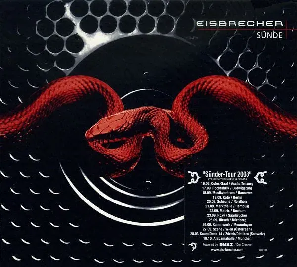 Eisbrecher Sünde CD brukt digipak