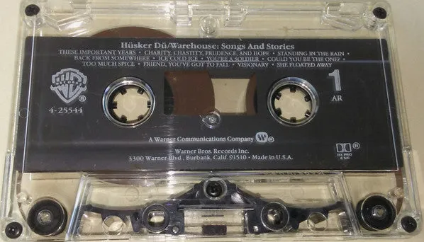 Húsker Dü Warehouse Songs And Stories kassett brukt alternativ rock