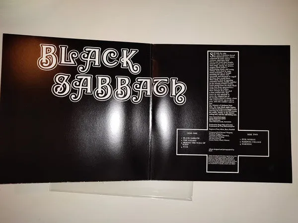 Black Sabbath Black Sabbath LP vinyl brukt 180g gatefold