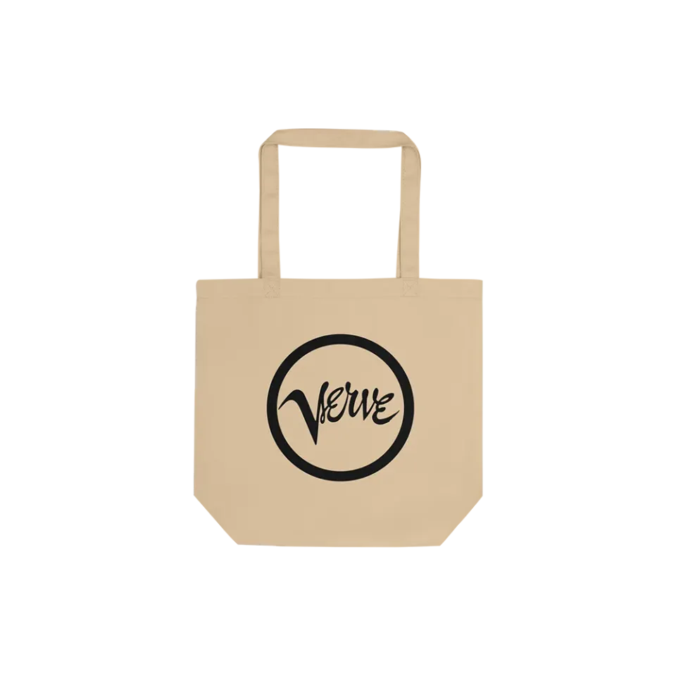 Verve Black & Tan Logo handlenett økologisk bomull