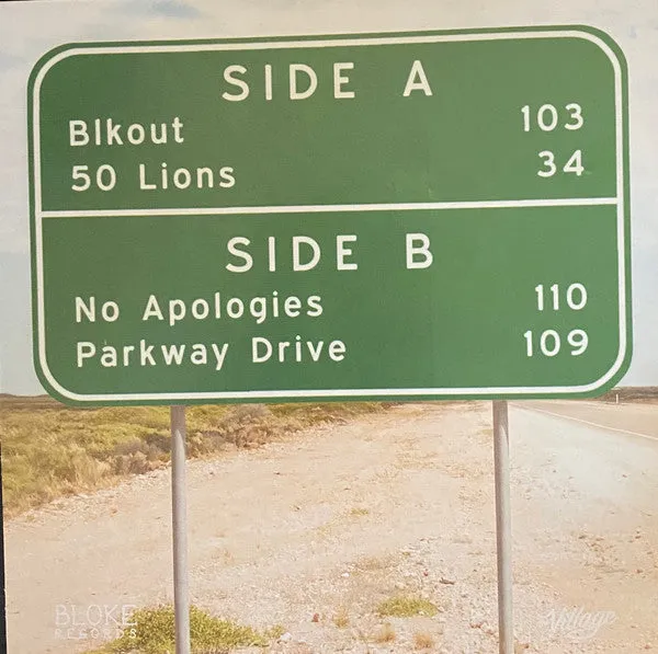 Various This Is Australia 7" brukt rød vinyl hardcore