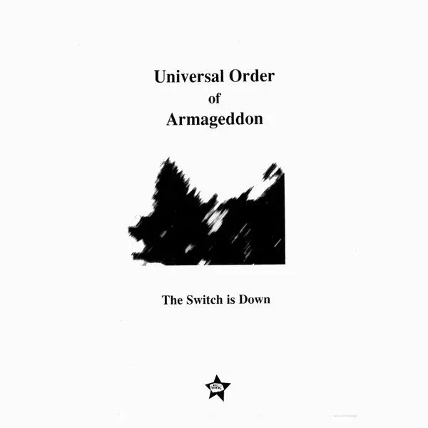 Universal Order Of Armageddon The Switch Is Down vinyl EP brukt VG+
