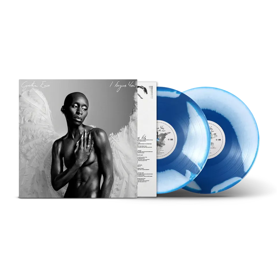 Verve Cynthia Erivo I Forgive You 2LP hvit aqua marble