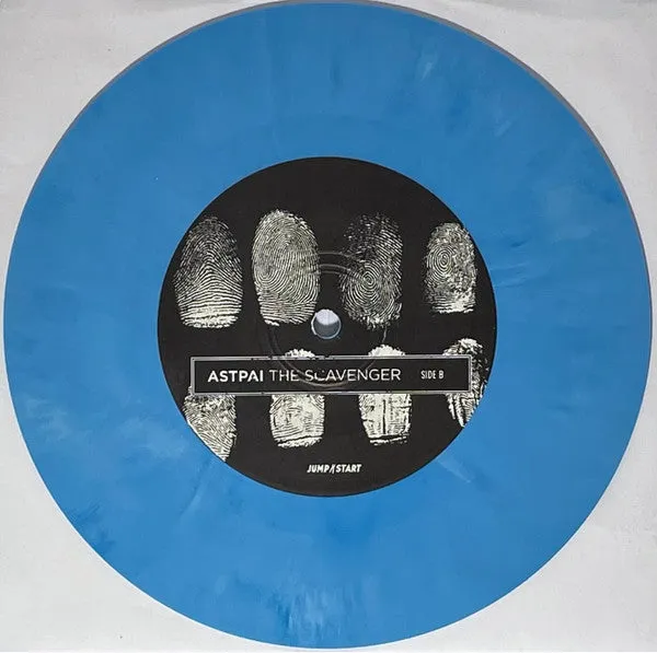 Astpai The Scavenger 7" vinyl singel brukt blå