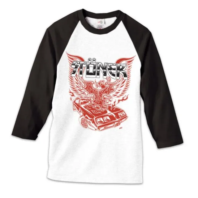 Stoner #02 longsleeve svart baseball desert