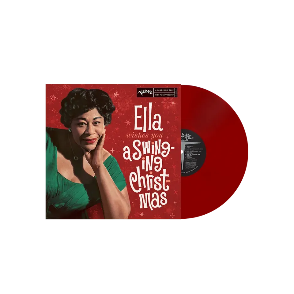 Verve Ella Wishes You A Swinging Christmas LP vinylplate ruby