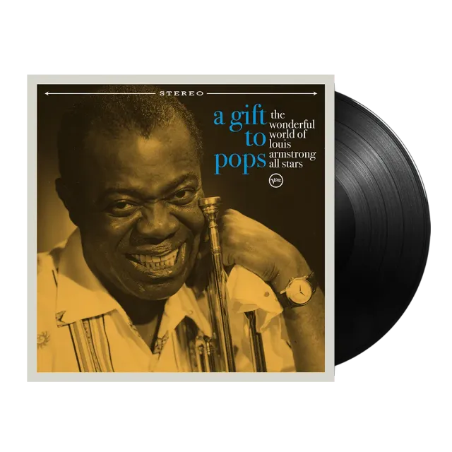 Louis Armstrong Wonderful World All Stars LP vinyl