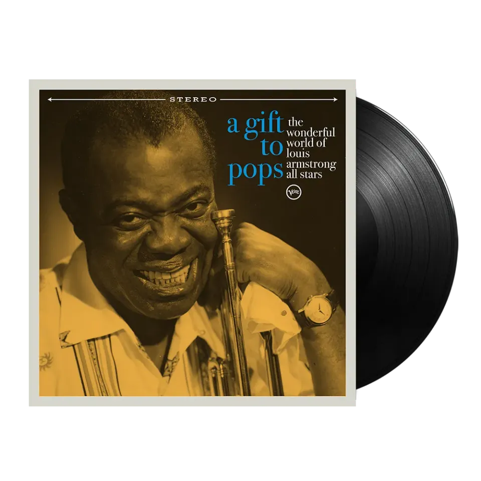 Louis Armstrong Wonderful World All Stars LP vinyl