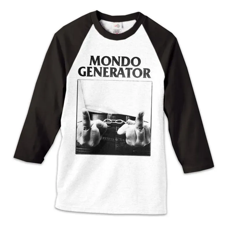 Mondo Generator #02 baseball longsleeve svart