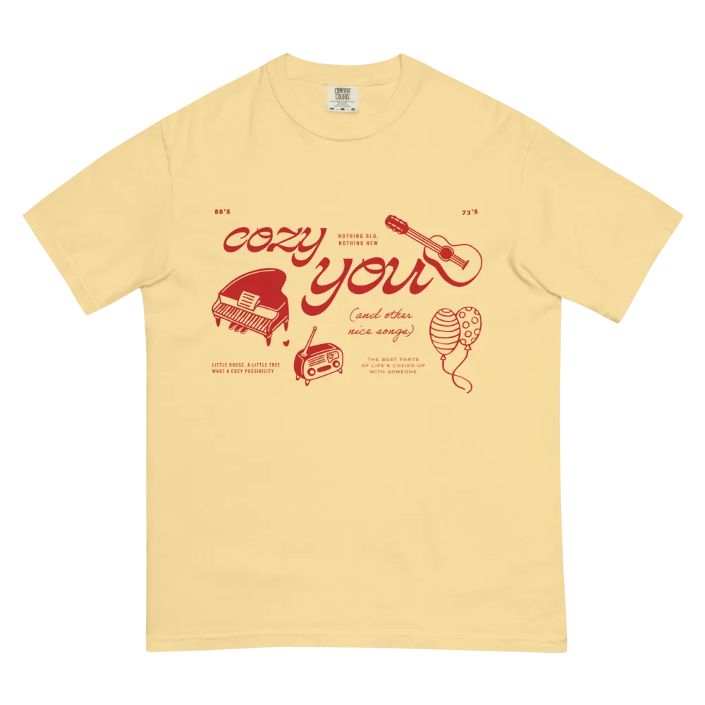aron! cozy you T-skjorte bomull relaxed fit