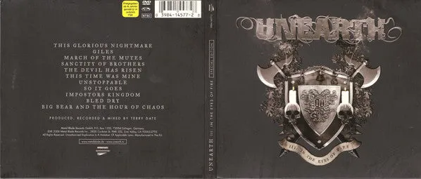 Unearth III In The Eyes Of Fire CD brukt metalcore