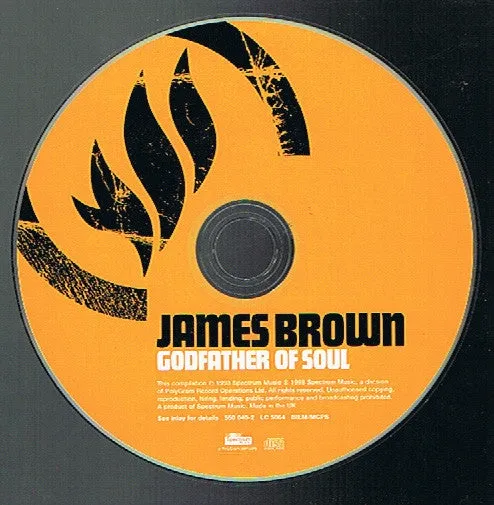 James Brown Godfather Of Soul CD brukt samling