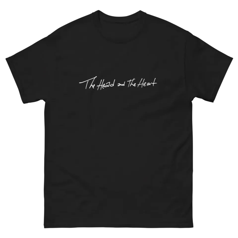 The Head And The Heart Aperture t-skjorte svart bomull